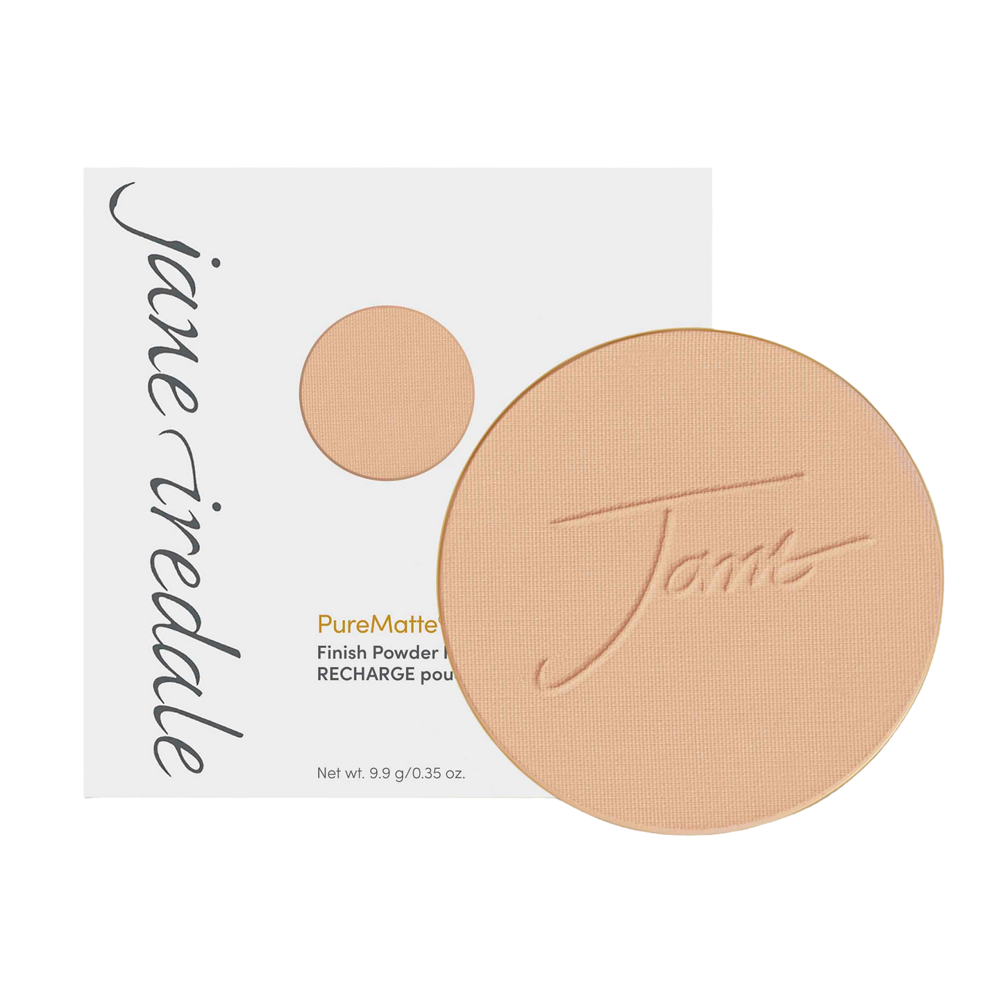 PureMatte® Finish Powder Refill – Jane Iredale oil-absorbing translucent pressed powder