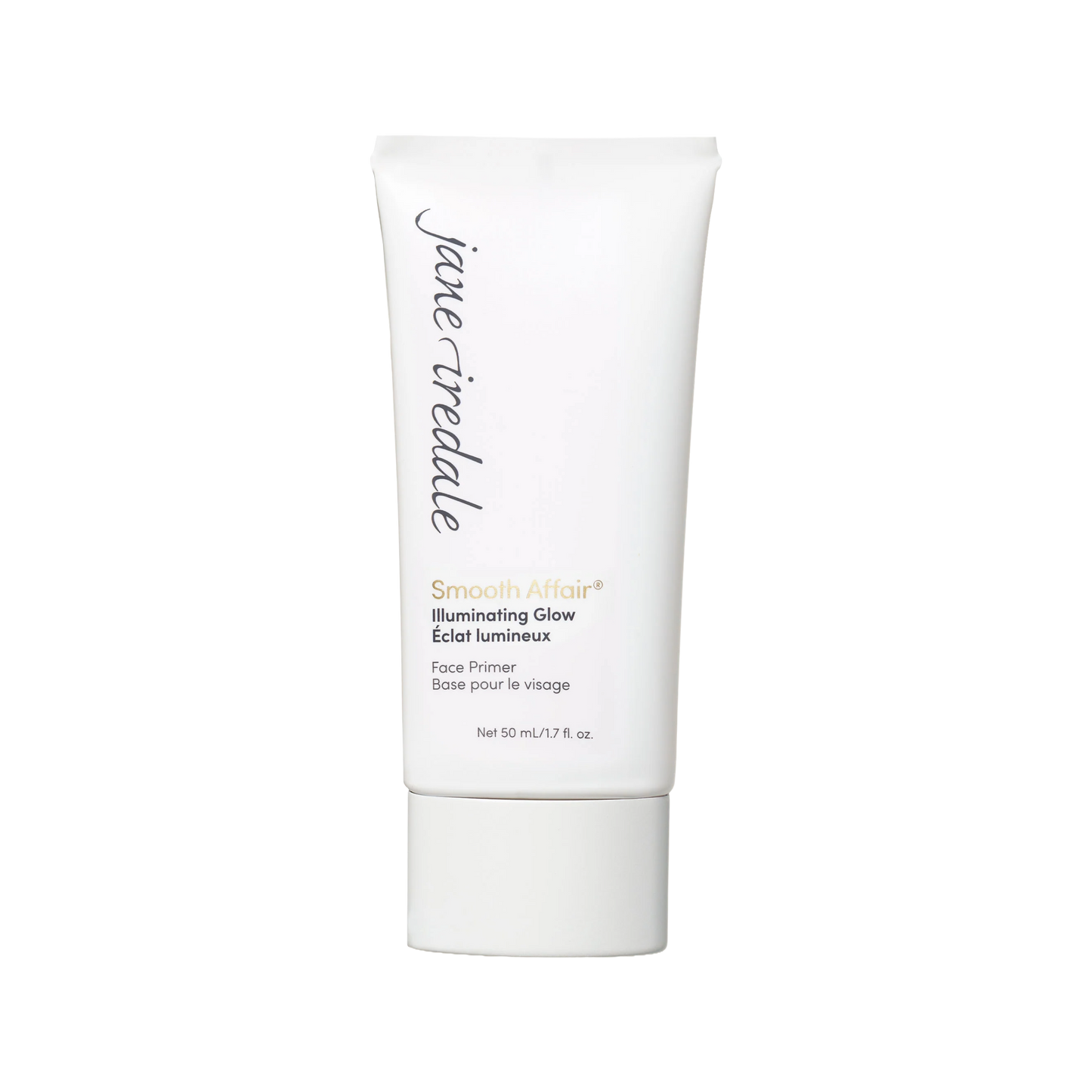 Jane Iredale Smooth Affair® Illuminating Face Primer with soft-focus pearl finish for radiant, glowing skin