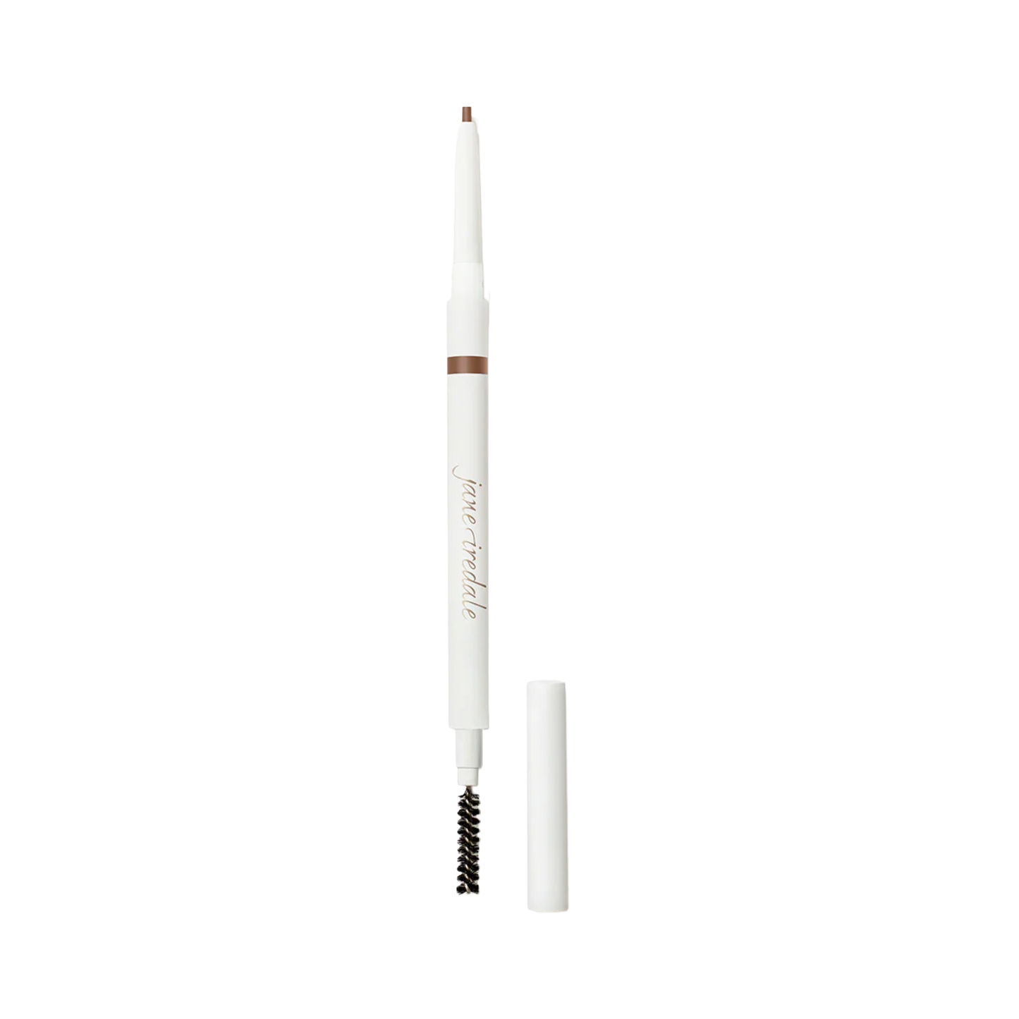 Jane Iredale PureBrow Precision Pencil with ultra-fine tip and spoolie for natural brow definition