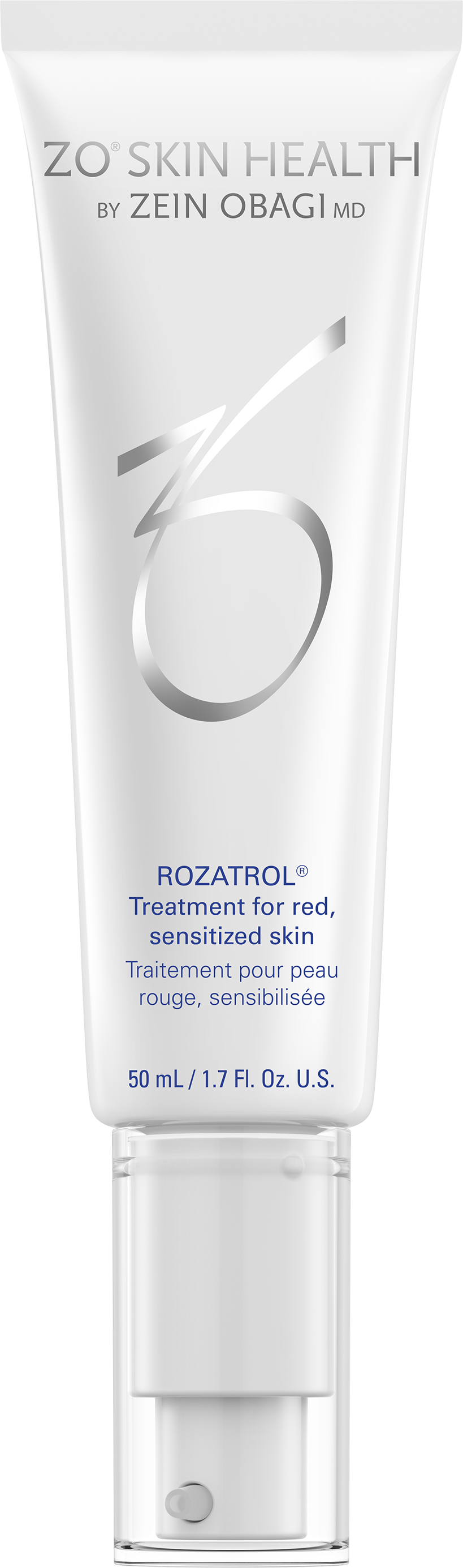 ZO Skin Health Rozatrol treatment bottle on a white background