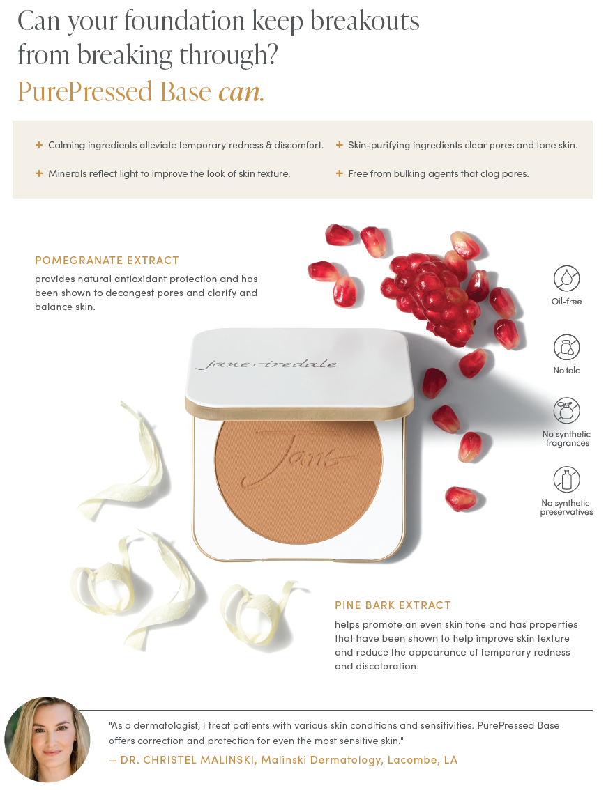 Purepressed Base Mineral Foundation Refill