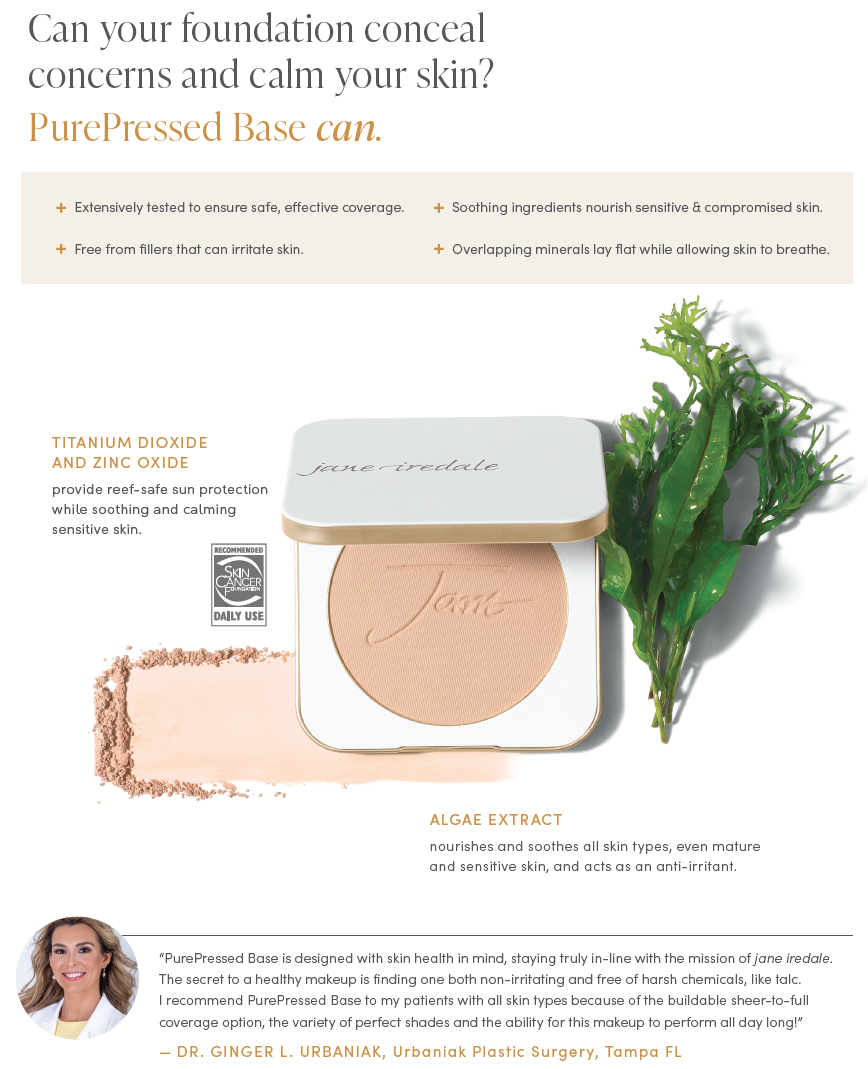 Purepressed Base Mineral Foundation Refill