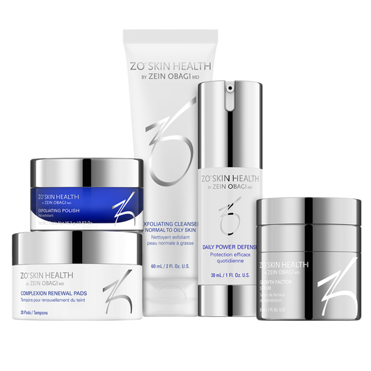 ZU Skin Health skincare products on a white background