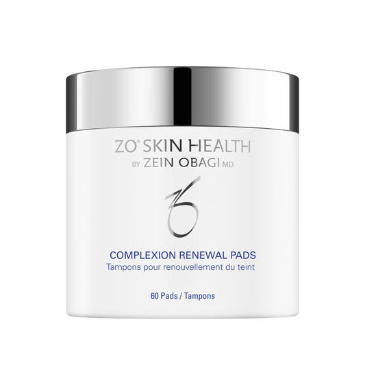 ZO Skin Health Complexion Renewal Pads packaging on a white background