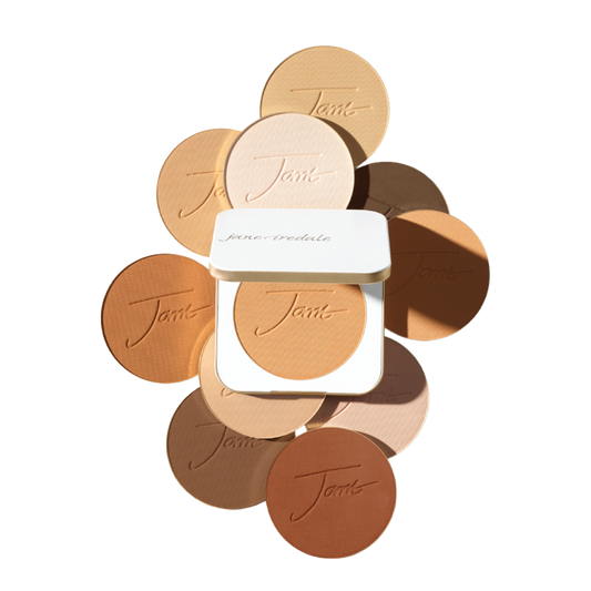 Jane Iredale PurePressed® Base Mineral Foundation Refill SPF 20/15 – best-selling pressed foundation with SPF, refillable and skin-nourishing