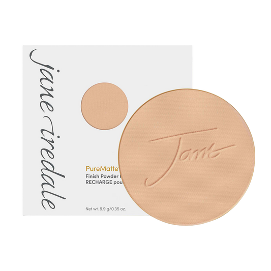 PureMatte® Finish Powder Refill – Jane Iredale oil-absorbing translucent pressed powder