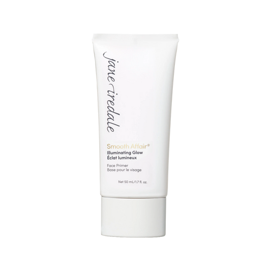 Jane Iredale Smooth Affair® Illuminating Face Primer with soft-focus pearl finish for radiant, glowing skin