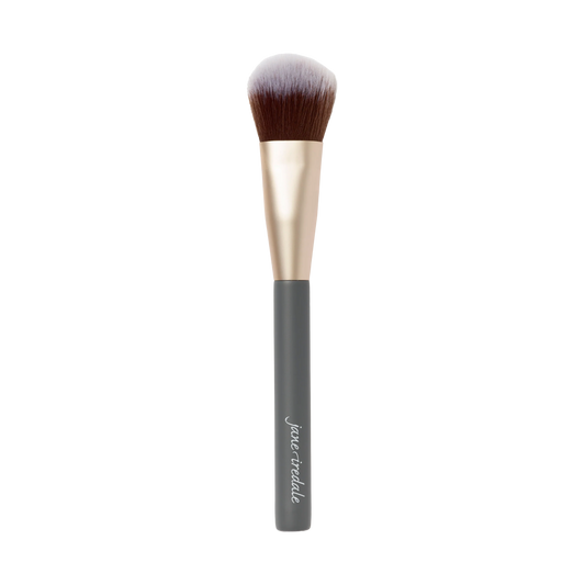 Jane Iredale Cheek Brush for soft, diffused application of creams, liquids, and powders
