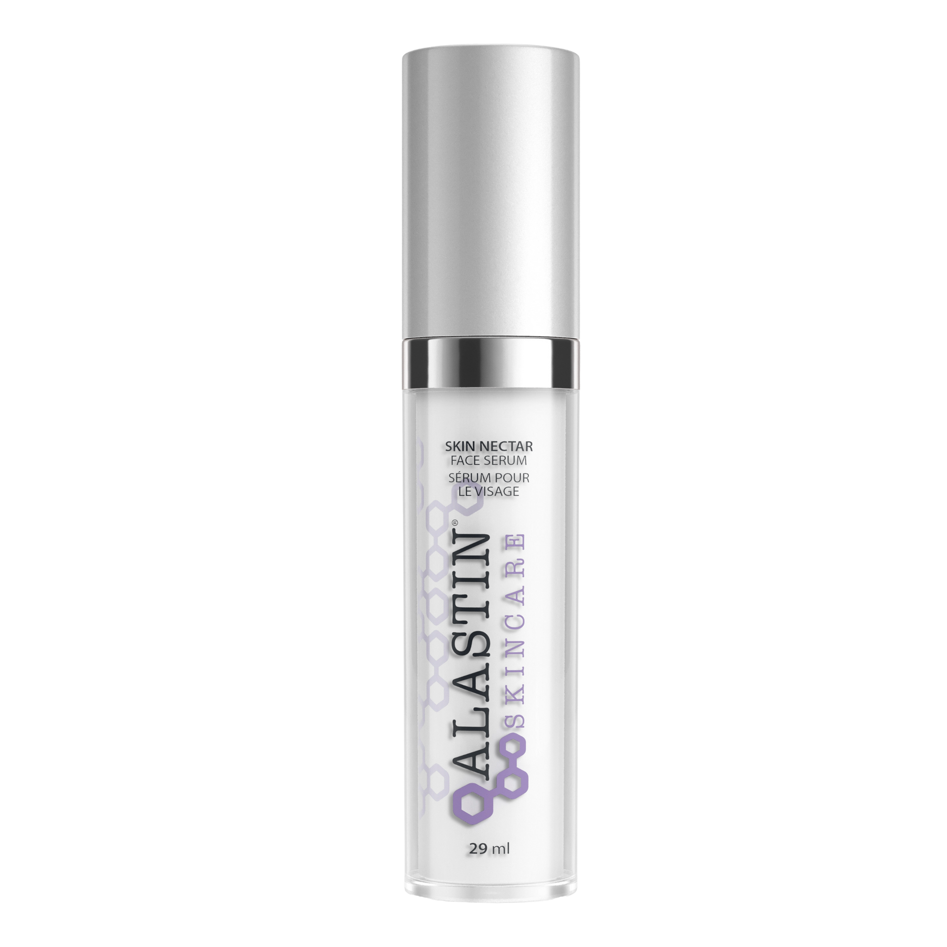 Bottle of Alastin Regenerating Skin Nectar for pre- and post-treatment skin support