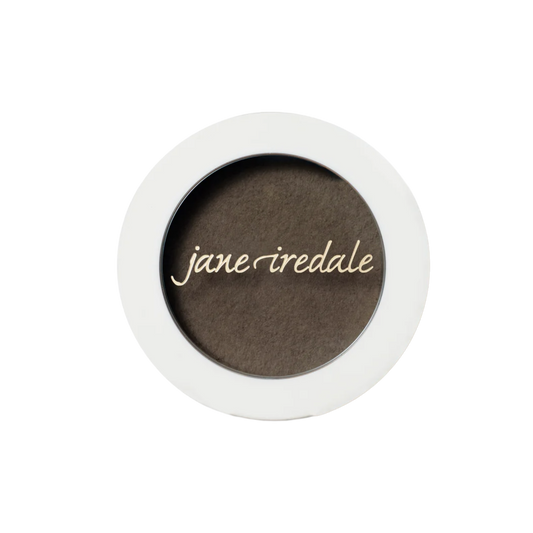 Jane Iredale PureBrow Brow Powder applied with angle brush for soft, full, diffused brows