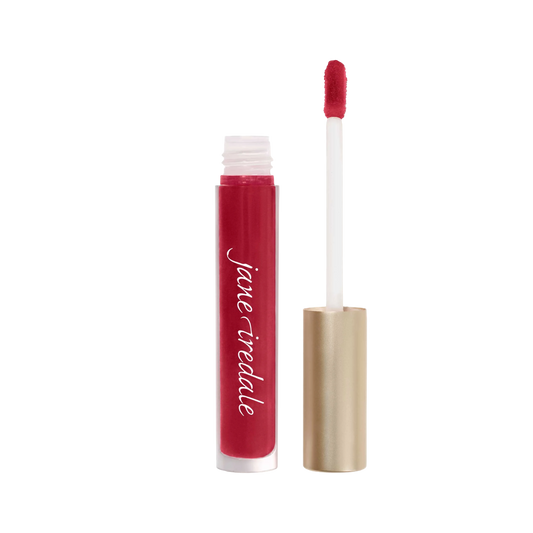 Jane Iredale HydroPure Hyaluronic Lip Gloss with peptides and Hyaluronic Acid for hydration, plumping, and lip repair