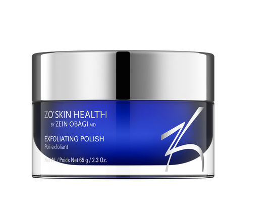 ZO Skin Health Exfoliating polish in a tub 